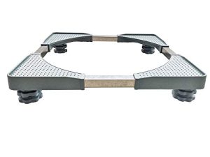Washing Machine Base Refrigerator Stand Universal Mobile Base Multi-Functional Size Adjustable Base With 4 Strong Feet for Washer Dryer and Washing Machine Dolly (4 feet)