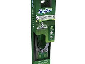 Swiffer Sweep + Vac Bagless Stick Vacuum and Floor Cleaner 4 amps Standard Green