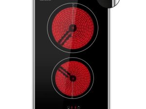 Karinear Electric Cooktop 2 Burners