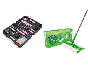 Amazon Basics Household Tool Kit with Tool Storage Case - 142-Piece