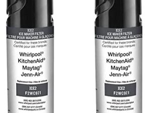 Replacement for Ice Maker Water Filtеr Whirlpool F2WC9I1 ICE2 for 50 Pound Ice Machines,Compatible with W10565350