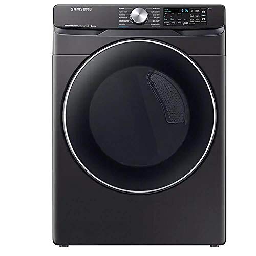 Samsung DVE45R6300V 7.5 Cu. Ft. Black Stainless Smart Electric Front Load Dryer with Steam Sanitize+ Samsung DVE45R6300V 7.5 Cu. Ft. Black Stainless Smart Electric Front Load Dryer with Steam Sanitize+