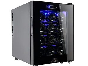 Miladred 12 Bottle Wine Cooler Refrigerator