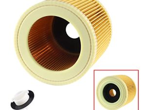 Wai Danie Cartridge Filter Wet & Dry Vacuum Cleaner Compatible with Karcher MV2 WD WD2 WD3 WD2.200 WD3.500 A2504 A2004 Replaces 64145520 (1)