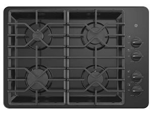 GE JGP3030DLBB 30 Inch Gas Cooktop with MAX System