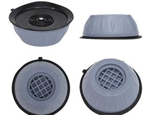 Anti Vibration Pads for Washing Machine - 4 Pack Anti Vibration Mat for Washer and Dryer - Noise Reduction Washer Pedestals - Universal Compatibility and Non-Slip Design