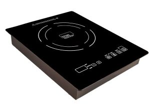 True Induction TI-1B Single Burner Counter Inset Energy Efficient Induction Cooktop