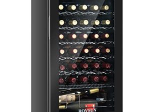 ROVSUN 34 Bottle Wine Cooler Refrigerator