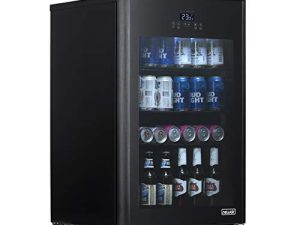 NewAir Beer Froster Refrigerator and Cooler with Glass Door
