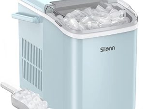 Silonn Countertop Ice Maker Machine with Handle