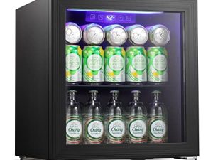 Antarctic Star Beverage Refrigerator Cooler - 57Can Mini Fridge Soda or Beer