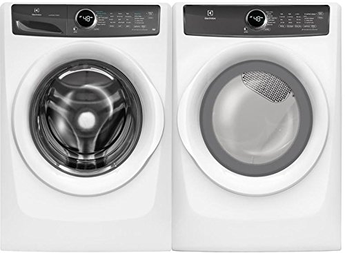 Electrolux White Front Load Laundry Pair with EFLW427UIW 27" Washer and EFME427UIW 27" Electric Dryer Electrolux White Front Load Laundry Pair with EFLW427UIW 27" Washer and EFME427UIW 27" Electric Dryer