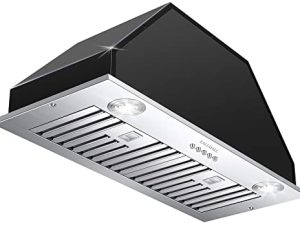 EALLMALL Range Hood Insert 30 Inch