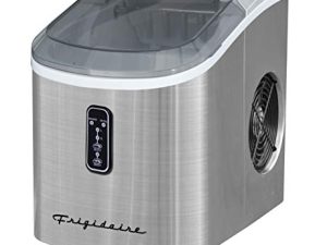 Frigidaire EFIC103-AMZ-SC Counter Top Maker with Over-Sized Ice Bucket