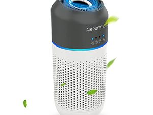 Portable Air Purifier for Home Car - 2022 upgraded H13 True HEPA Filter Cleans Air