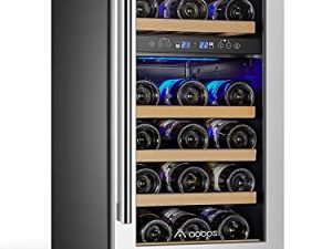 AAOBOSI 【Upgraded】 15 Inch Wine Cooler