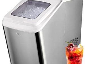 Gevi Household Countertop Nugget Ice Maker Machine