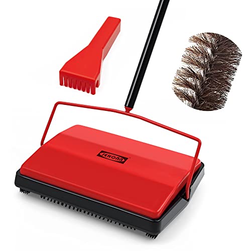 JEHONN Carpet Floor Sweeper Manual with Horsehair JEHONN Carpet Floor Sweeper Manual with Horsehair