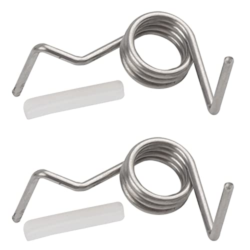 DA81-01345B & DA81-01346A Refrigerator Door Spring and White Sleeves Pin Set - Compatible With Samsung Refrigerators – Replaces: DA61-07471A DA81-01345A AP4162150 DA81-01345B & DA81-01346A Refrigerator Door Spring and White Sleeves Pin Set - Compatible With Samsung Refrigerators – Replaces: DA61-07471A DA81-01345A AP4162150