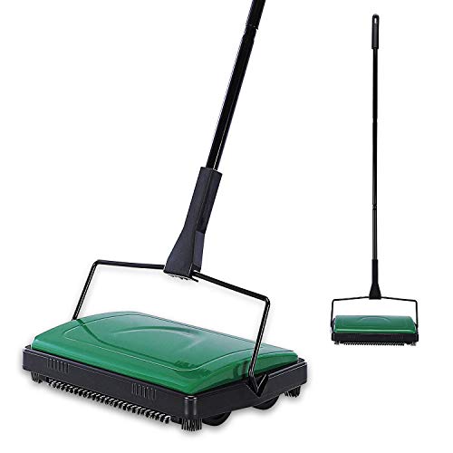 Yocada Carpet Sweeper Cleaner for Home Office Low Carpets Rugs Undercoat Carpets Pet Hair Dust Scraps Paper Small Rubbish Cleaning with a Brush Green Yocada Carpet Sweeper Cleaner for Home Office Low Carpets Rugs Undercoat Carpets Pet Hair Dust Scraps Paper Small Rubbish Cleaning with a Brush Green