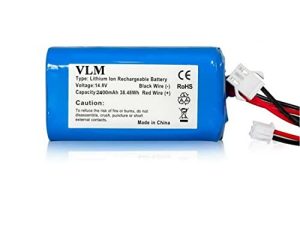 VLM Replacement Battery Pack for Shark Ion Robot RVBAT850 RVBAT700 Battery for RV-85 RV-850 RV 750_N Robots 14.8V