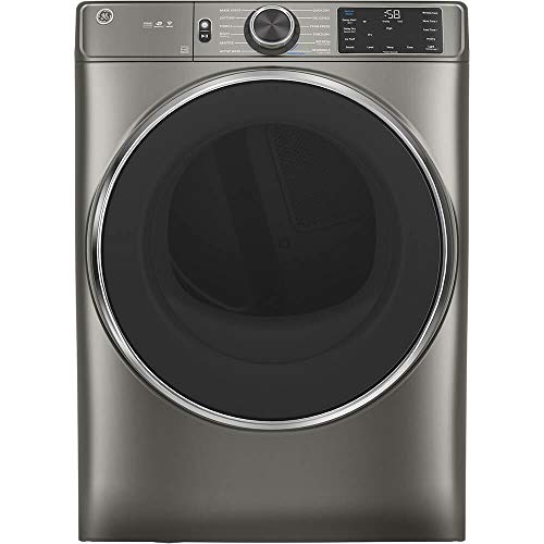 GE® 7.8 cu. ft. Capacity Smart Front Load Electric Dryer with Steam and Sanitize Cycle GE® 7.8 cu. ft. Capacity Smart Front Load Electric Dryer with Steam and Sanitize Cycle