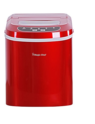 Magic Chef 27-Lb. Portable Red Countertop Ice Maker Magic Chef 27-Lb. Portable Red Countertop Ice Maker