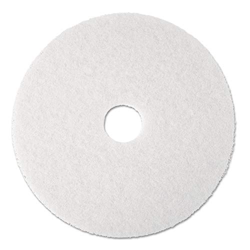 Boardwalk BWK4019WHI 19 in. dia. Polishing Floor Pads - White (5-Piece/Carton) Boardwalk BWK4019WHI 19 in. dia. Polishing Floor Pads - White (5-Piece/Carton)