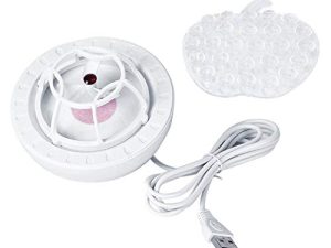 Mini Ultrasonic Dishwasher Multifunctional Household USB Portable Compact Dish Washing Machine for Small Apartment Office and Home Kitchen(Red)