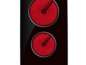 NOXTON 2 Burner Electric Cooktop 12 Inch