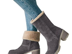 Ntpwenla Warm Short Boots for Women