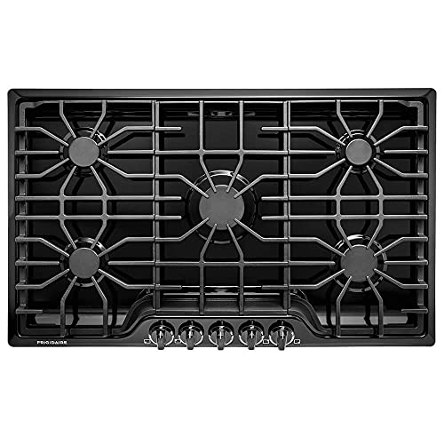 FFGC3626SB 36 ADA Compliant Built-In Gas Cooktop With 5 Sealed Burners 51000 BTU Total Output Continuous Grates Low Simmer Burner And Color-Coordinated Control Knobs: FFGC3626SB 36 ADA Compliant Built-In Gas Cooktop With 5 Sealed Burners 51000 BTU Total Output Continuous Grates Low Simmer Burner And Color-Coordinated Control Knobs: