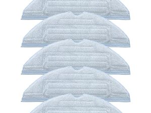 SONGRUI Replacement Mop Rag Cloth for Roborock S7 Series S7 Plus MaxV Ultra Home Smart LDS Robotic Vacuum Cleaner Include 5 Microfiber Pads