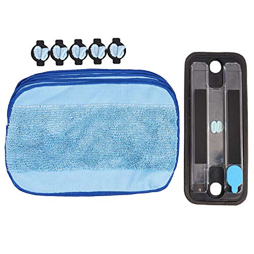 KWID Parts for Braava 380t 380T 320 Mint 4200 5200 Vacuum Cleaner Mop Pad -Clean Mopping Clean Reservoir Pad Wick Cap & Mop KWID Parts for Braava 380t 380T 320 Mint 4200 5200 Vacuum Cleaner Mop Pad -Clean Mopping Clean Reservoir Pad Wick Cap & Mop