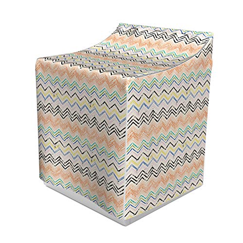 Lunarable Colorful Washer Cover Lunarable Colorful Washer Cover