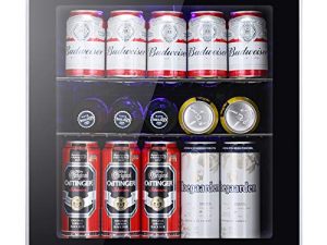 Kismile 1.6 Cu.ft Beverage Refrigerator and Cooler