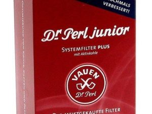 180 x 9mm Charcoal Pipe FILTERS VAUEN dr. Perl Junior by Vauen