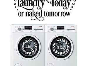 Laundry Room Wall Sticker