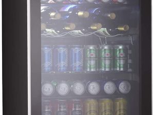 Kismile 4.5 Cu.ft Beverage Refrigerator and Cooler