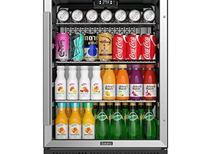 Galanz GLB57MS2B15 172 Cans Built in Beverage Refrigerator