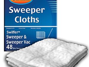 EnviroCare Sweeper Cloth Replacements Designed to fit Swiffer Sweepers and Sweeper Vacs (48 Pack)