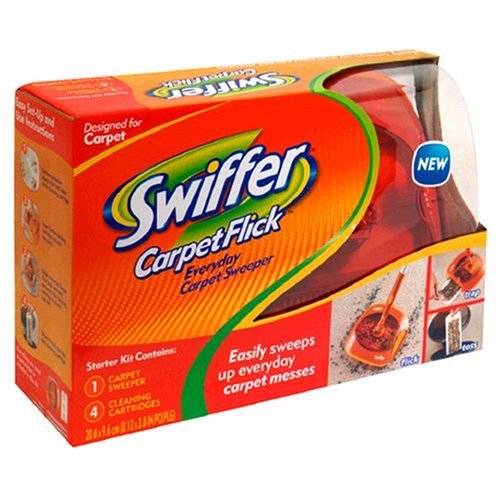 Swiffer Carpet Flick Carpet Sweeper Starter Kit Swiffer Carpet Flick Carpet Sweeper Starter Kit