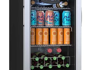 EdgeStar BWC91SS 17 Inch Wide 80 Can Capacity Extreme Cool Beverage Center